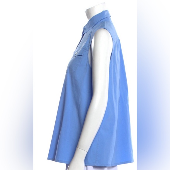 Prada Sleeveless Button Down - Picture 2 of 3